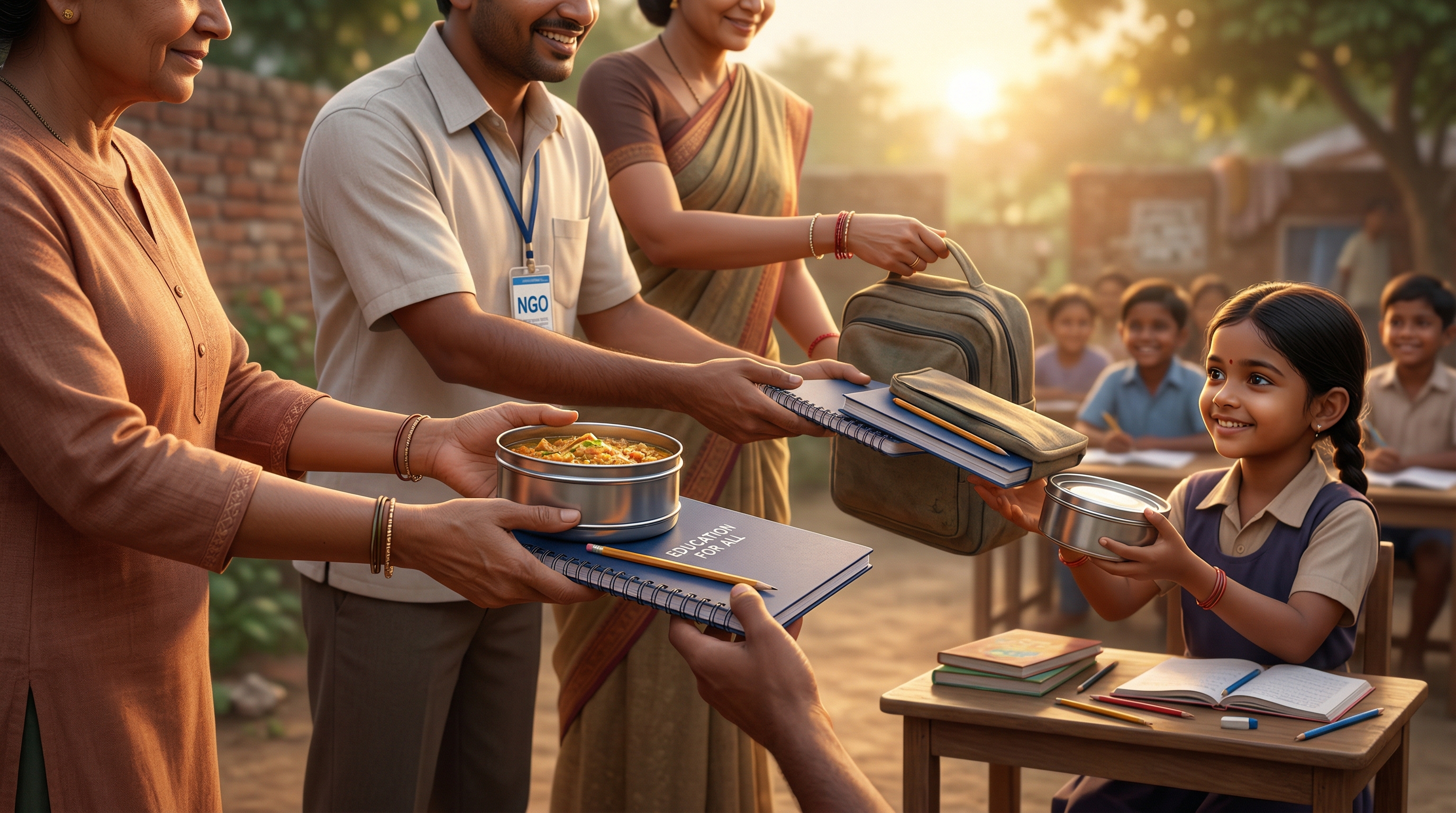 Helping hands — support and care in the community
